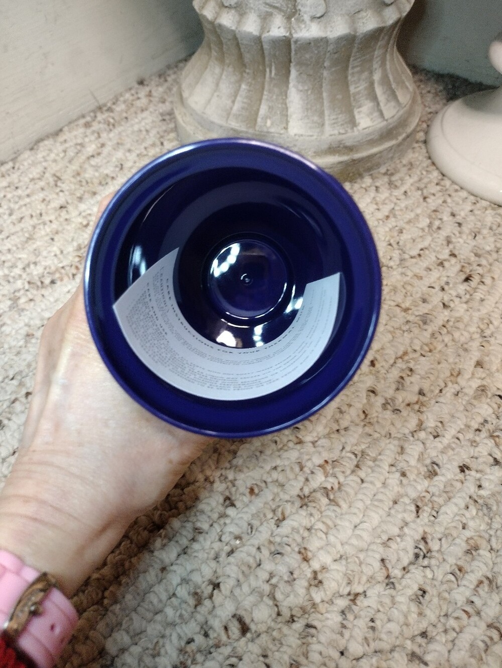 Vera Bradley x Harry Potter "Forbidden Forest" Purple/Multi Plastic Travel Mug - Picture 6 of 8
